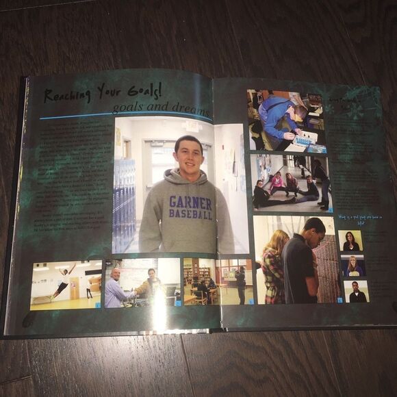 2011 Garner High School yearbook Scotty McCreery Country Music North Carolina - Picture 2 of 4